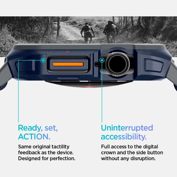Futerał SPIGEN Lite Fit ”PRO” do Apple Watch 10 (46 MM) navy blue