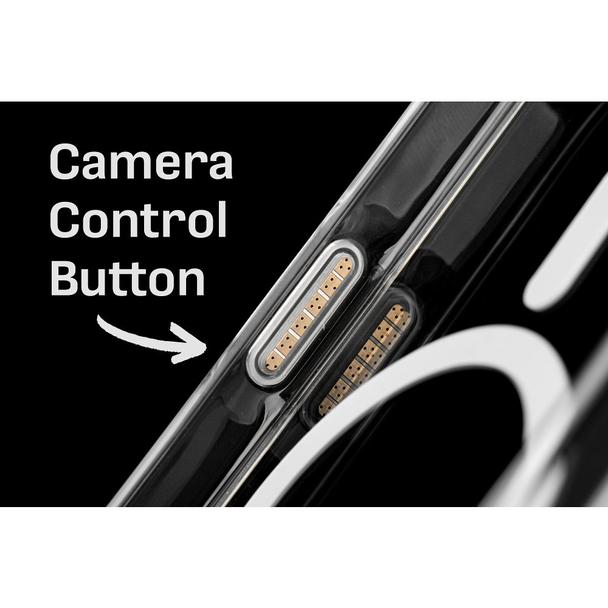Futerał do Samsung S26 Clear Mag Cover Elite (STR / NIEŻÓŁKNĄCY) zgodny z MagSafe transparentny