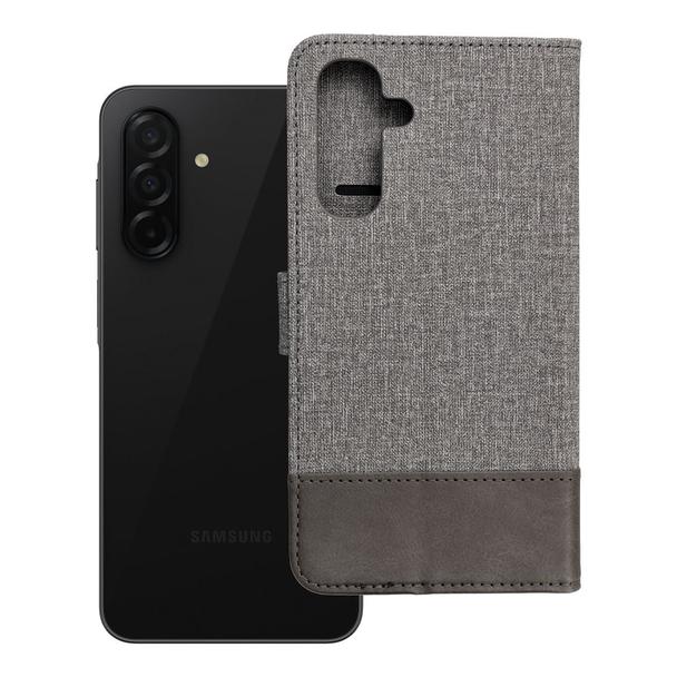 Etui z klapką na Samsung A26 5G Gomma Book szare