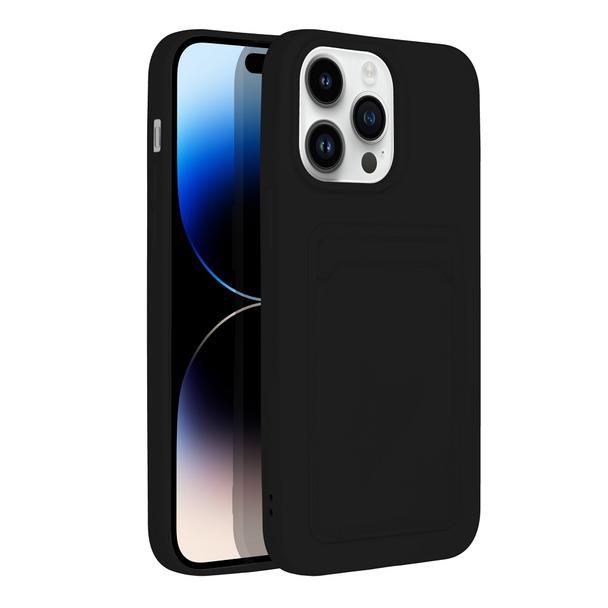 Futerał do iPhone 14 PRO MAX Card Case czarny