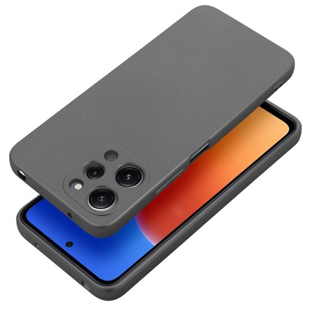 Futerał do Xiaomi Redmi 12 4G Metallic szary