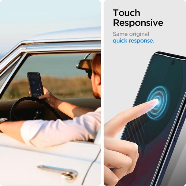 SPIGEN szkło hartowane GLAS.TR"EZ FIT" 2-pack do SAMSUNG M54 5G transparent