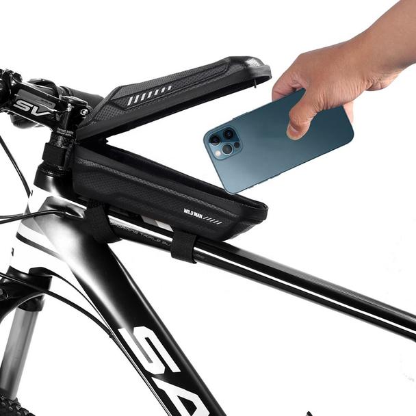 WILDMAN sakwa rowerowa na ramę na zamek 1L ES5 czarna