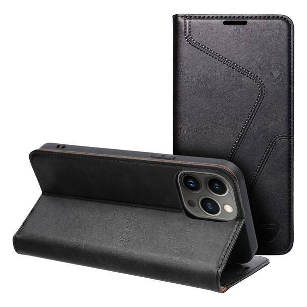 Pokrowiec na iPhone 13 PRO MAX Forcell F-Protect RFID Blocker Book czarny