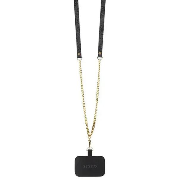 GUESS futerał do IPHONE 14 Pro Max GUHCP14XP4TDSCPK (Metal Logo Starss Crossbody) czarny