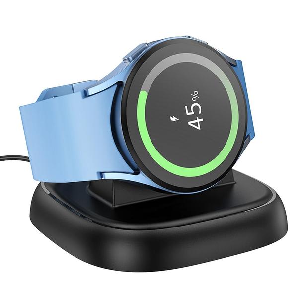 EOL Ładowarka indukcyjna Hoco 2,5W kompatybilna z Samsung Watch CW49 czarna