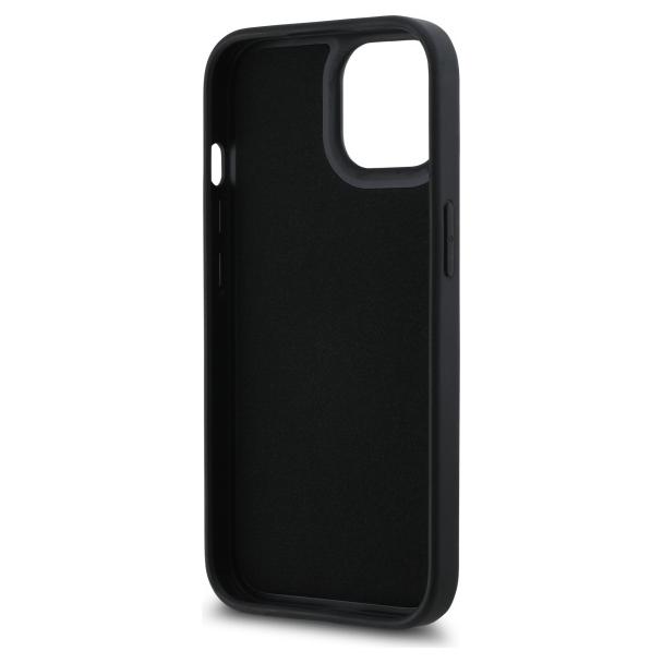 KARL LAGERFELD futerał do IPHONE 15 KLHCP15S3DRKSDLK (3D Rubber Signature) black