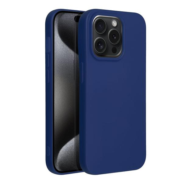 Futerał do iPhone 15 PRO Soft ciemnoniebieski