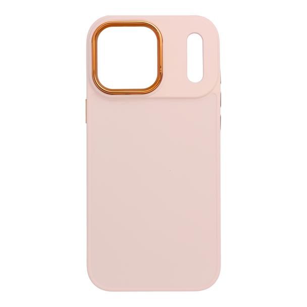 Futerał FRAME do IPHONE 17 Pro Max pudrowy róż
