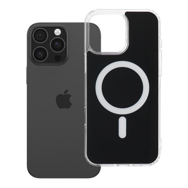 Etui na iPhone 16 PRO MAX Clear Fusion Mag Cover zgodne z MagSafe czarne