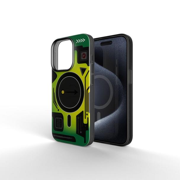 Etui na iPhone 16 PRO MAX Forcell F-Protect Levels Dual Layer 4D technology zgodne z MagSafe Military Drop-Test cyber green