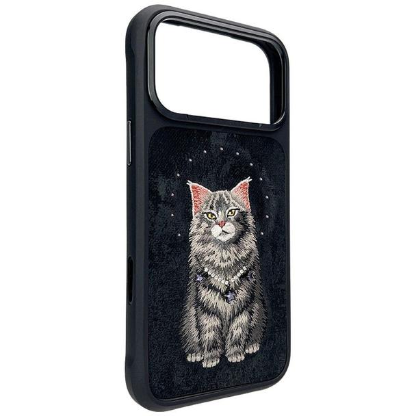 NIMMY futerał LUCKY FASHION CAT kompatybilny z MagSafe do IPHONE 18 Pro/17 Pro czarny