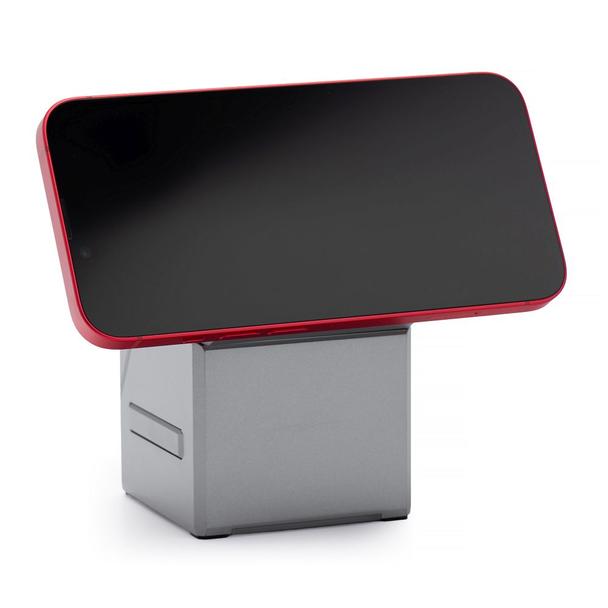 Ładowarka indukcyjna Forcell F-Energy 3w1 Rotation Cube Qi2 zgodna z MagSafe (F-06) srebrna 0INT