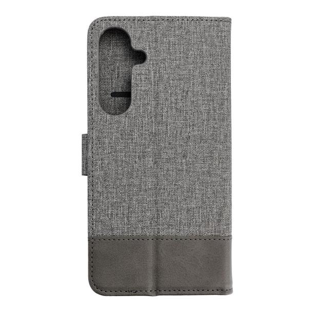 Etui z klapką na Samsung S25 FE Gomma Book szare