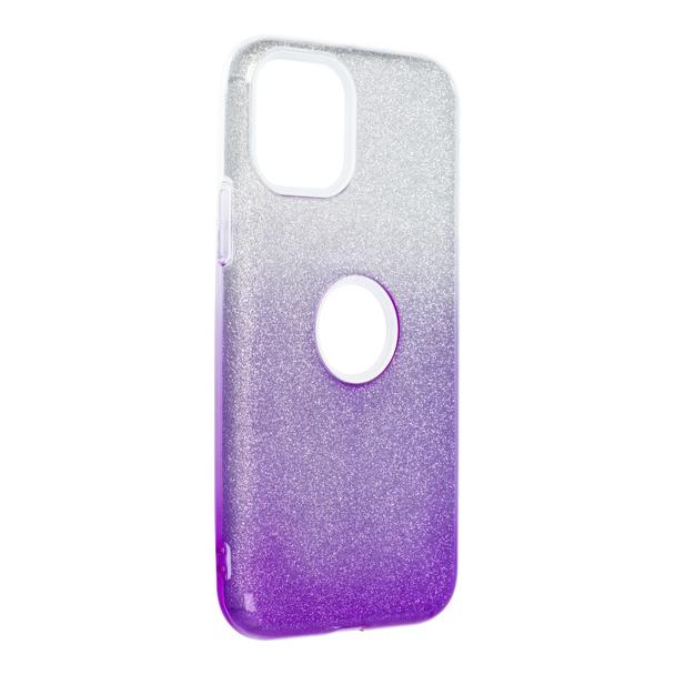 Futerał do iPhone 11 PRO Shining transparentny fioletowy