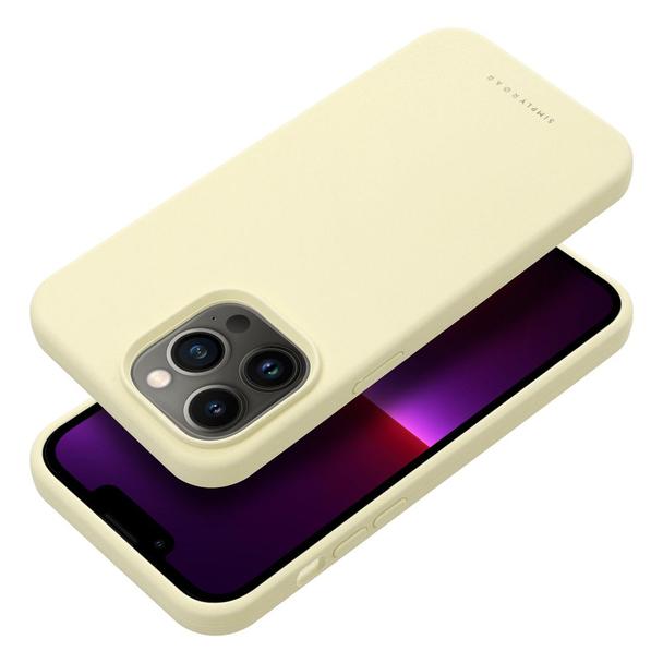ROAR futerał CLOUD SKIN do IPHONE 13 Pro Max Jasnożółty