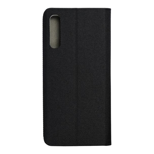 Etui z klapką na Samsung A50 Sensitive Book czarne