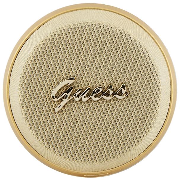 Głośnik bezprzewodowy Guess Magnetic Script Metal GUWSC3ALSMD złoty