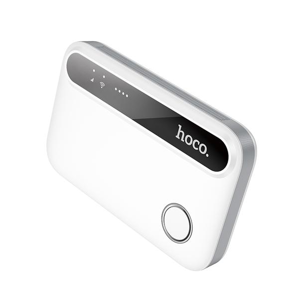 Router bezprzewodowy przenośny Hoco WiFi HI41 biały