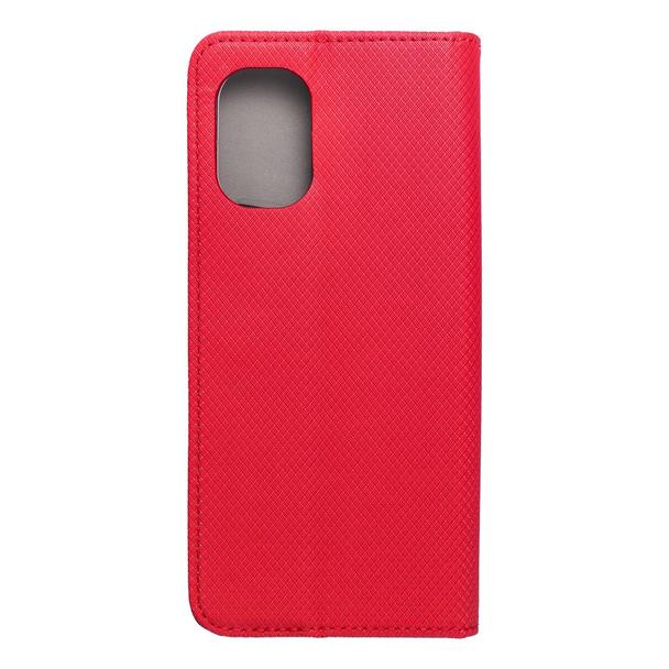 Etui z klapką na Motorola G85 Smart Case Book czerwone