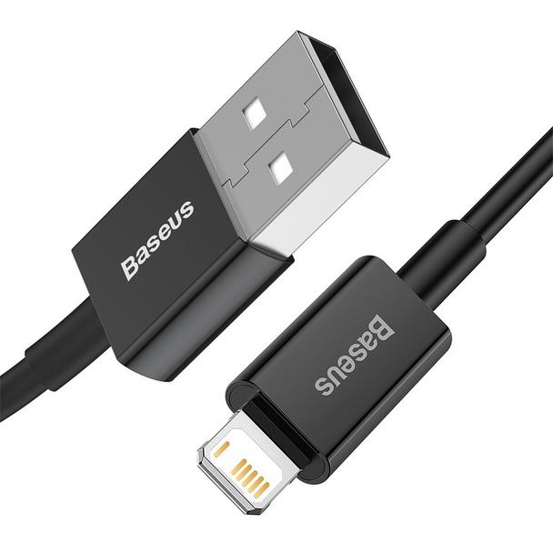 BASEUS kabel USB A do Lightning 2,4A Superior CALYS-C01 2 m czarny