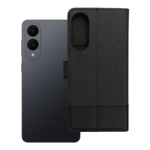 Etui z klapką na Samsung S25 EDGE Gomma Book czarne