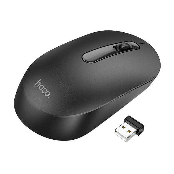 Myszka bezprzewodowa Hoco 2,4G 1200 dpi GM14 czarna