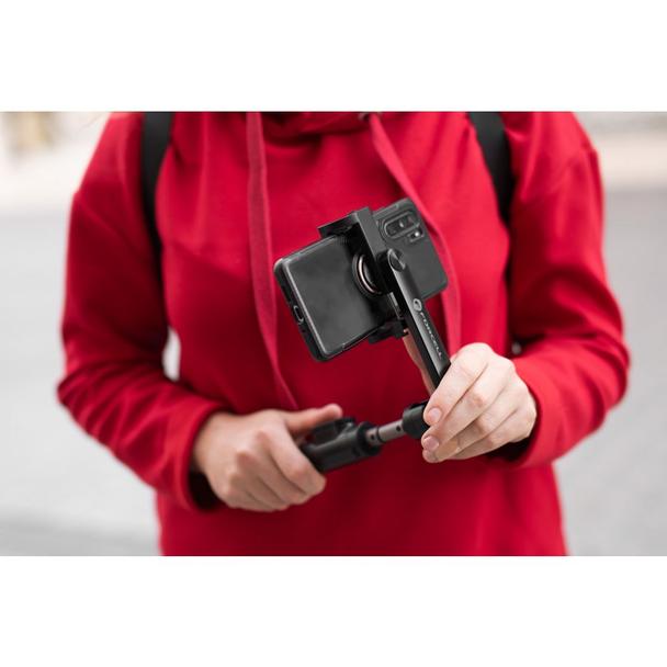 Selfie stick Forcell F-Grip S70M tripod z pilotem bezprzewodowym czarny 0INT