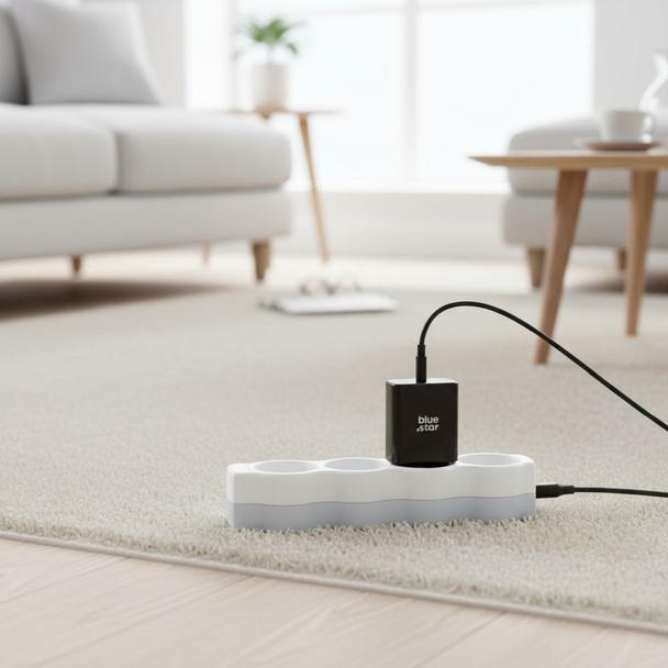 Ładowarka sieciowa do telefonu Blue Star USB C QC4.0 PD 3A 35W TFB-TC-35WPD czarna