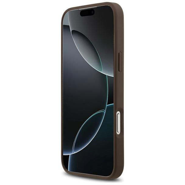 GUESS futerał do IPHONE 17 Pro Max GUHCP17XP4TPW (4G Double Card Triangle) złoty