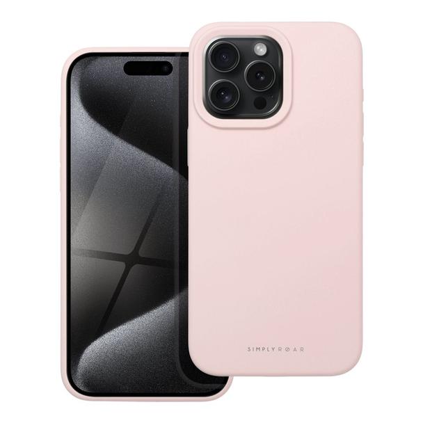 ROAR futerał CLOUD SKIN do IPHONE 15 Pro Max Jasnoróżowy
