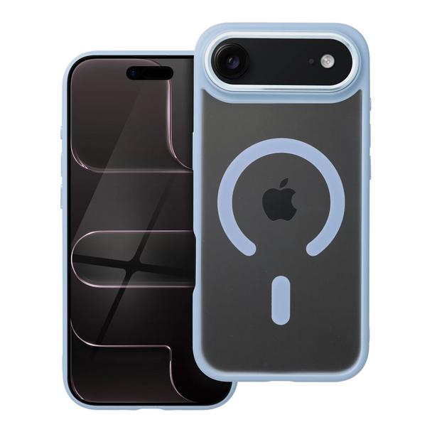Futerał do iPhone 17 AIR Matte Mag Cover zgodny z MagSafe niebieski