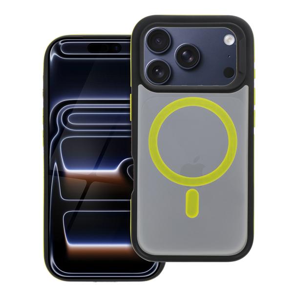 Futerał do iPhone 17 PRO Neo zgodny z MagSafe żółty