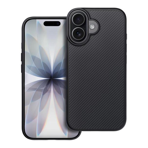 Etui na iPhone 17 Carbon Elite Mag Cover zgodny z MagSafe czarny