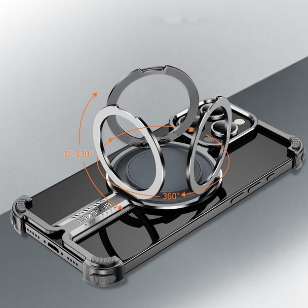Futerał do iPhone 12 / 12 PRO Titanium Bracket pustynny złoty