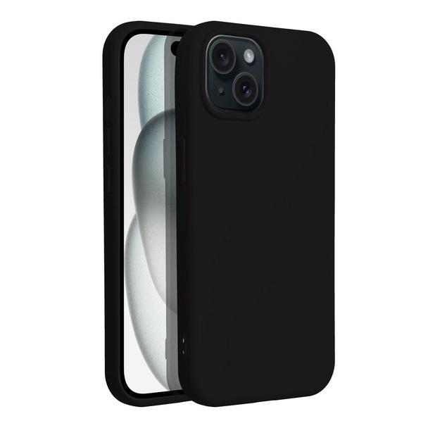 Futerał do iPhone 15 PLUS Silicone czarny