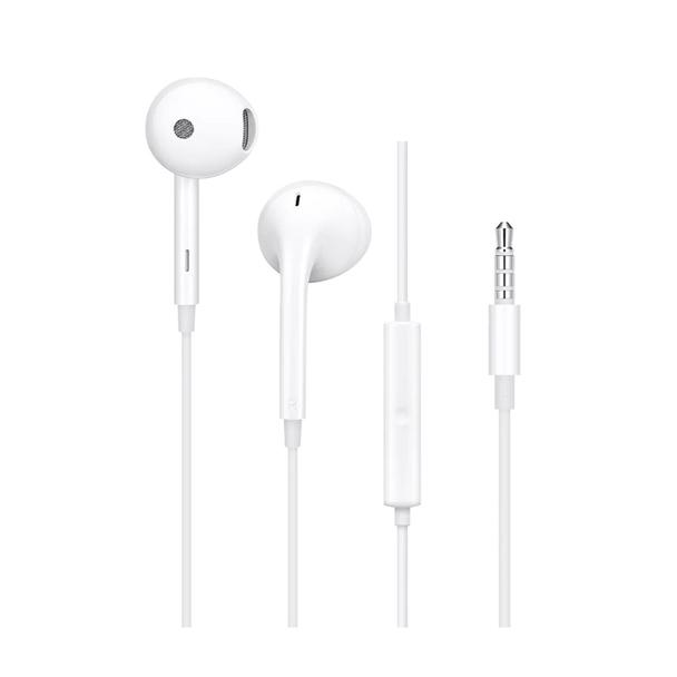 Oryginalne Słuchawki przewodowe douszne Jack 3,5 mm Oppo MH135 bulk białe