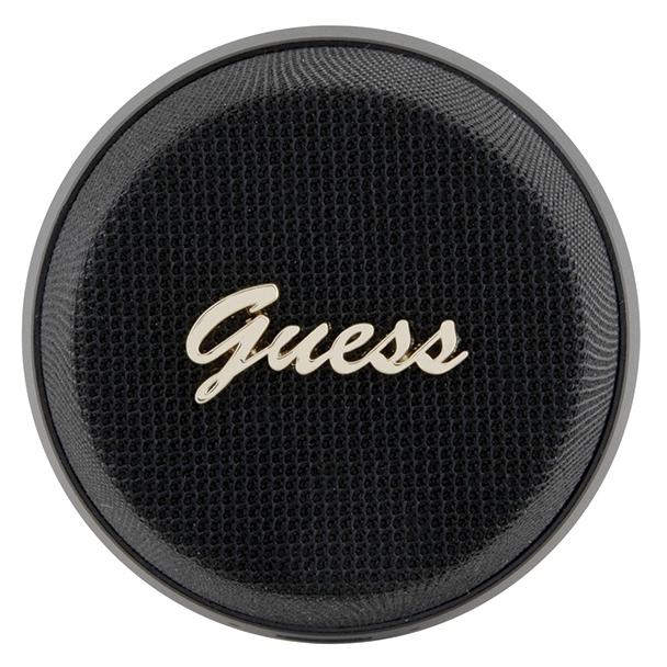 Głośnik bezprzewodowy Guess Magnetic Script Metal GUWSC3ALSMK czarny