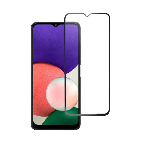 Szkło hartowane 5D do Samsung A22 5G (full glue / case friendly) Blue Star czarne