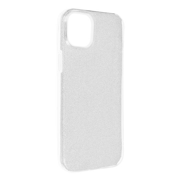 Futerał do iPhone 15 PLUS Shining srebrny