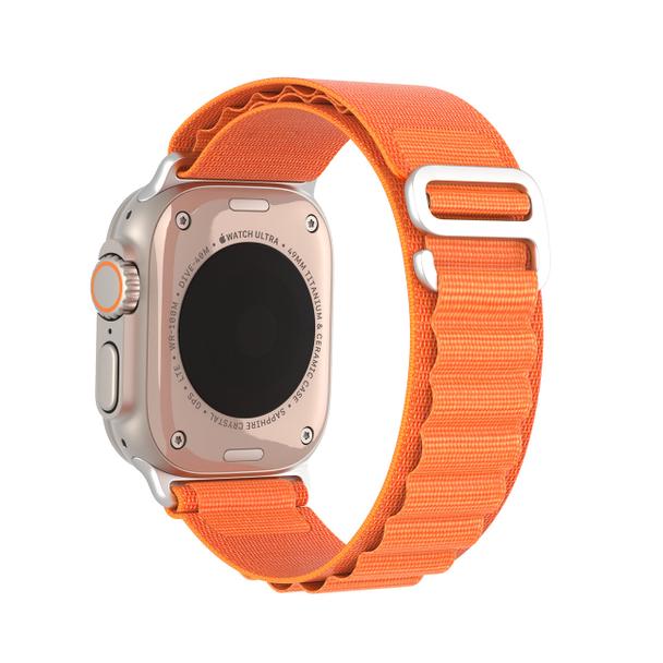 DUX DUCIS pasek GS nylonowy do Apple Watch 42 / 44 / 45 / 49 mm pomarańczowy