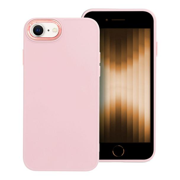 Futerał do iPhone 7 / 8 / SE 2020 / SE 2022 Frame pudrowy róż