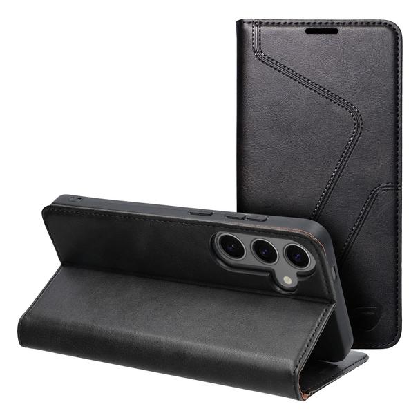 Pokrowiec na Samsung S24 PLUS Forcell F-Protect RFID Blocker Book czarny