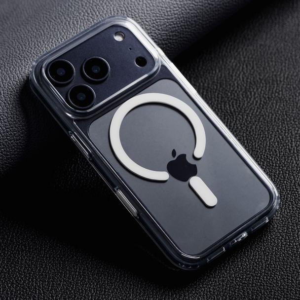 Etui na iPhone 15 PRO Forcell F-Protect Clear Hybrid Premium zgodne z MagSafe transparentne 0INT