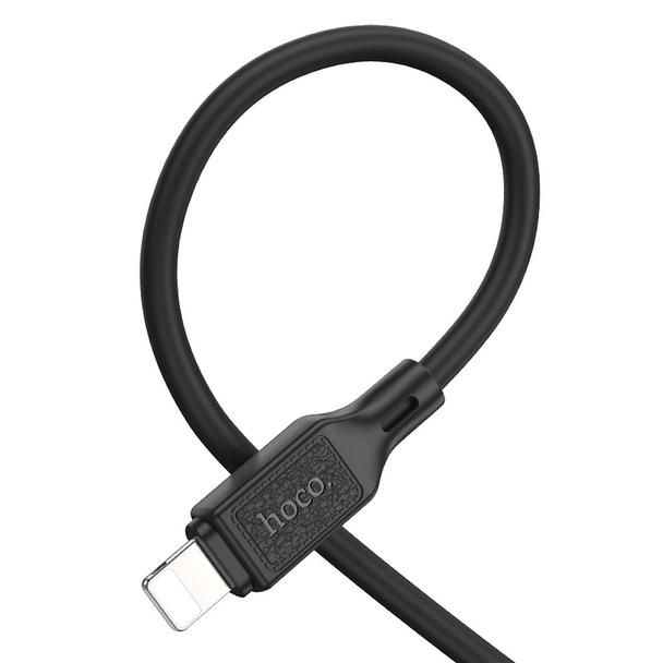 Kabel USB C do Lightning Hoco PD 20W 1 m X90 czarny