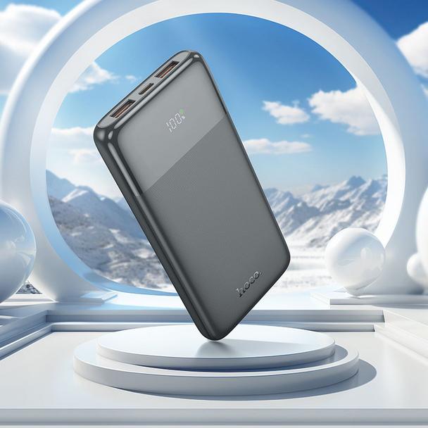 HOCO powerbank 10 000 mAh PD QC3.0 3A 22.5W J121 czarny
