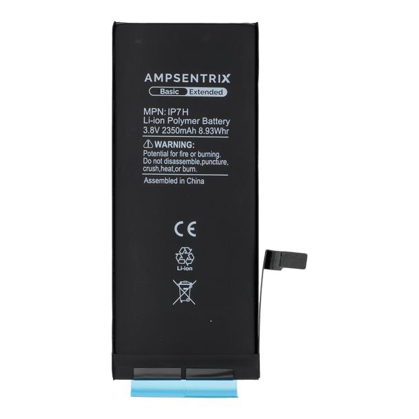 AmpSentrix Basic bateria do iPhone 7 (zwiększona pojemność 2350 mAh)