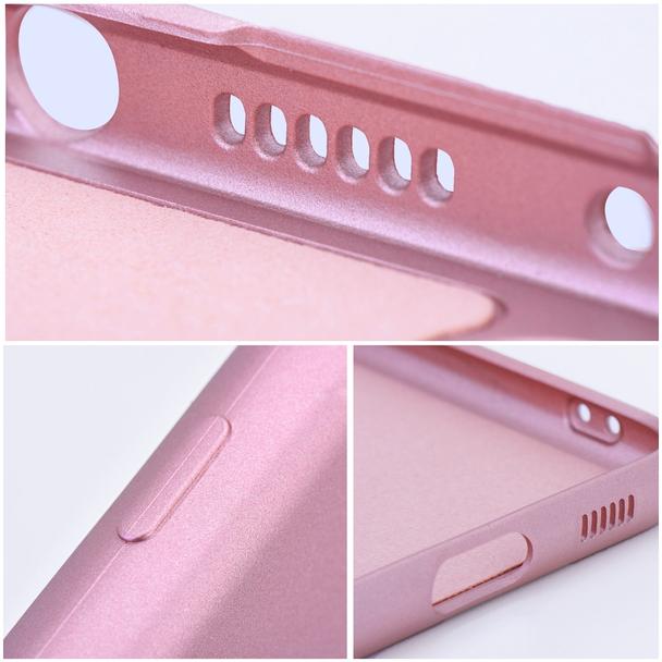 Etui na Samsung A27 5G Metallic różowe