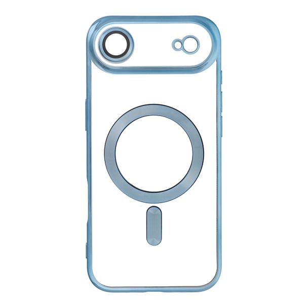 Futerał do iPhone 17 AIR Electro Mag Cover zgodny z MagSafe niebieski