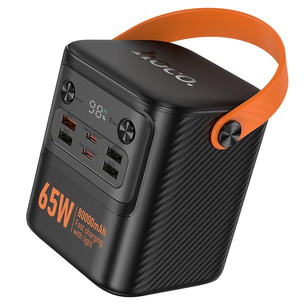Powerbank Hoco 80000mAh QC3.0 PD3.0 3.25A 65W J152 Pro czarny